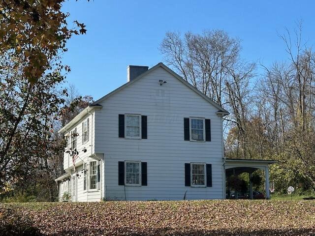 view of side of home