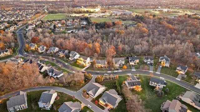 aerial view