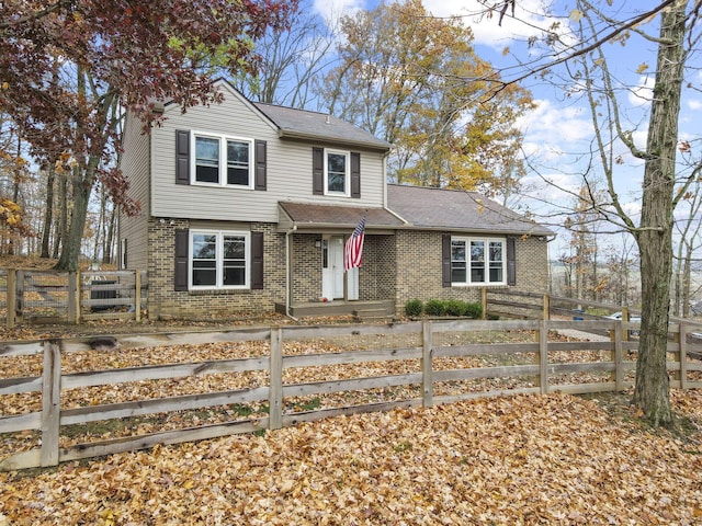 view of front of house