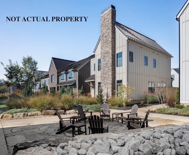 exterior space with a patio area