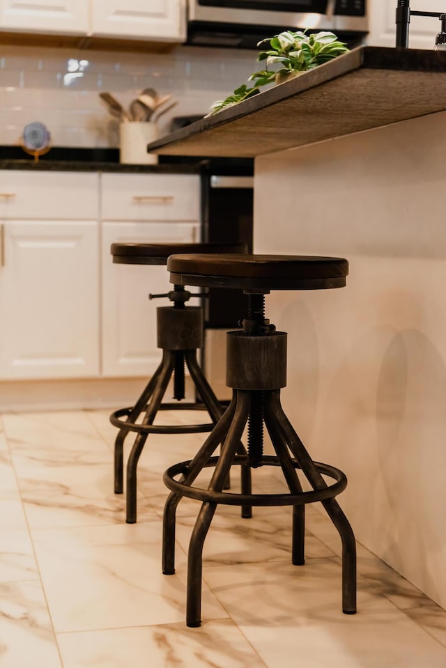 details with white cabinetry