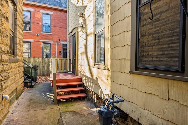 view of entrance to property