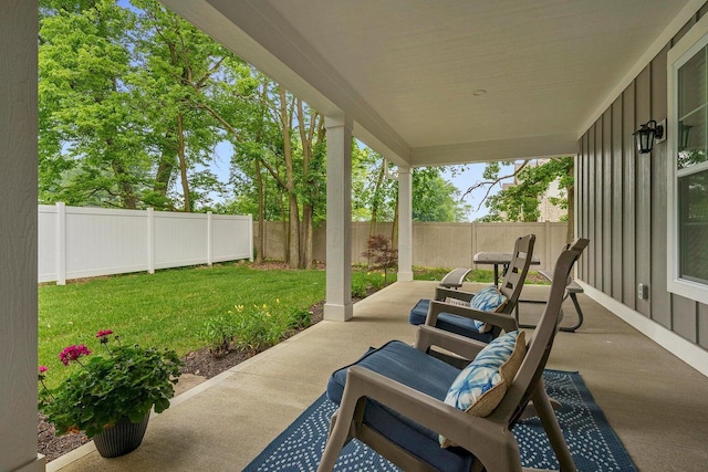 view of patio / terrace