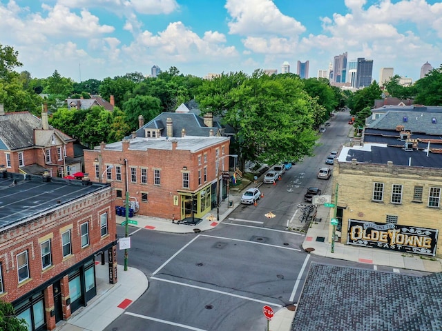 drone / aerial view