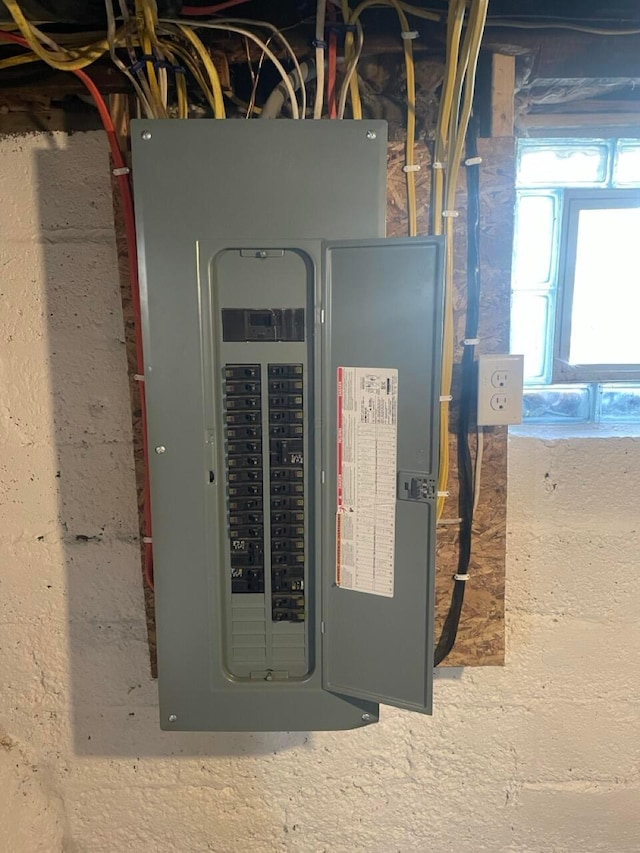 utilities with electric panel