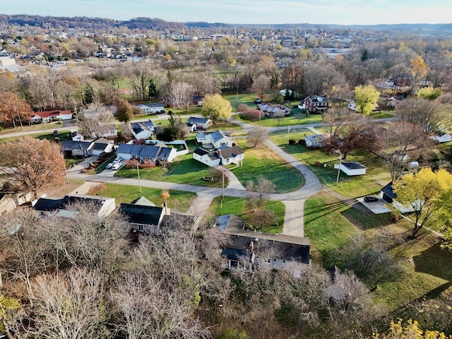 drone / aerial view