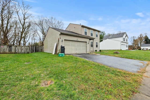 view of front of house featuring a front yard