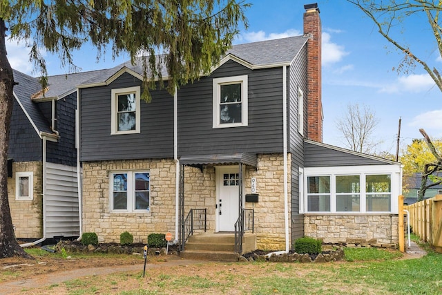 view of front of house