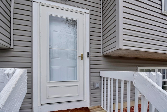 view of property entrance