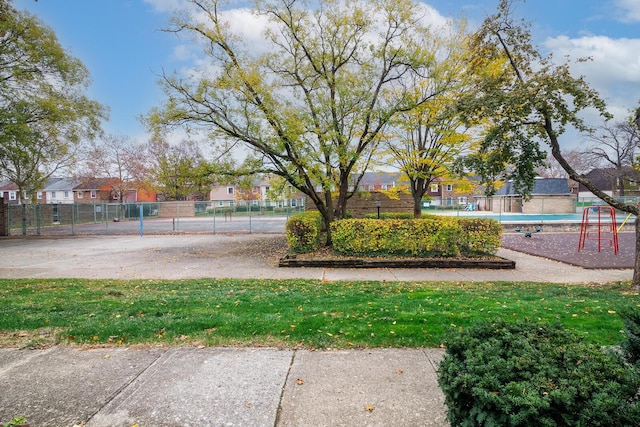 surrounding community featuring a playground