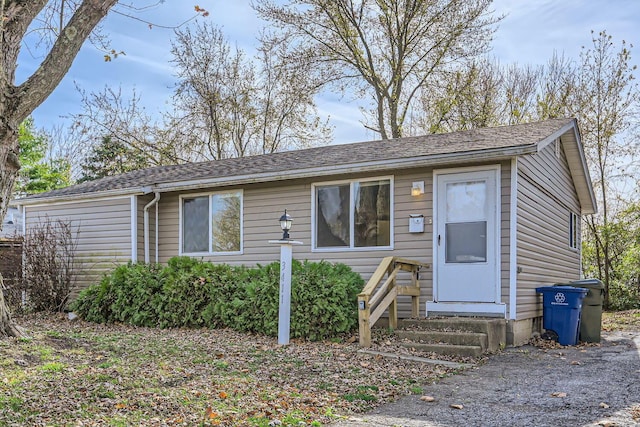 view of front of house