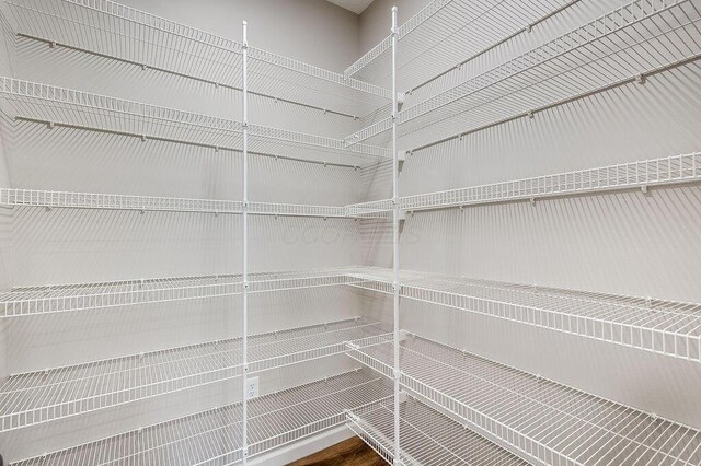 view of pantry