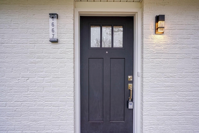 view of property entrance