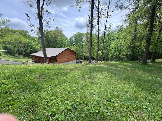 316 Ridgewood Blvd, Belpre, OH 45714 - view of yard with a forest view