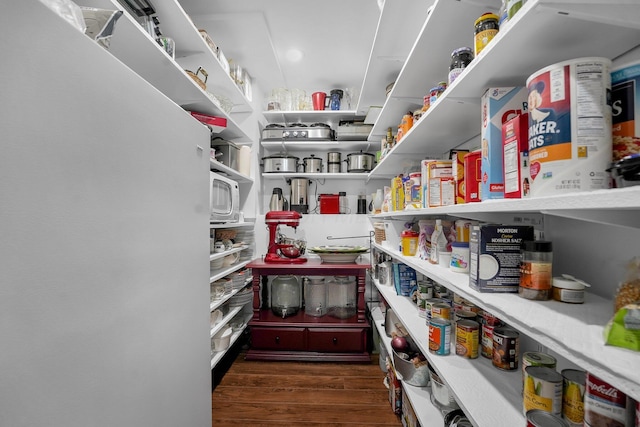 view of pantry