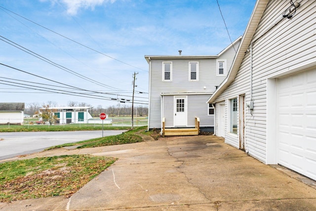 view of rear view of house