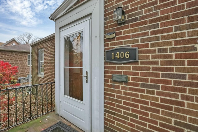 view of property entrance