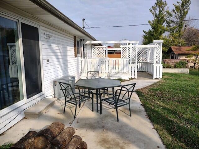 view of patio