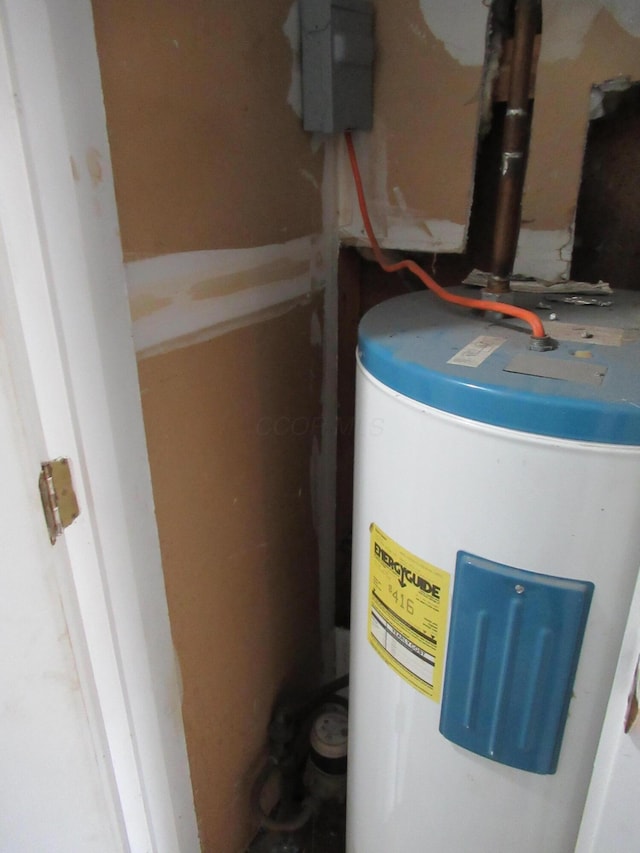 utilities with electric water heater