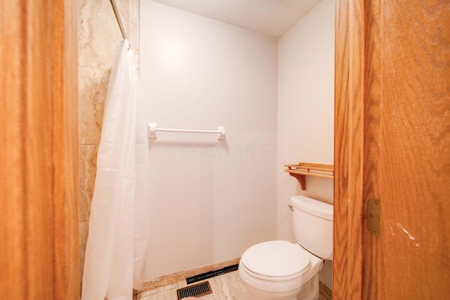 bathroom with toilet