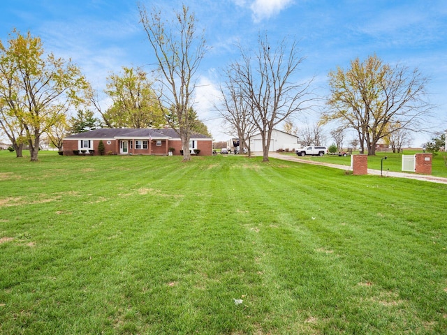 view of yard