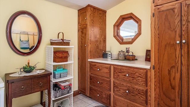 bathroom featuring tile patterned floors