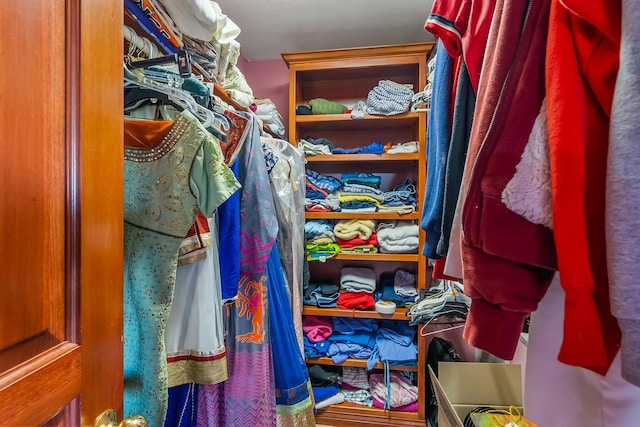 view of spacious closet