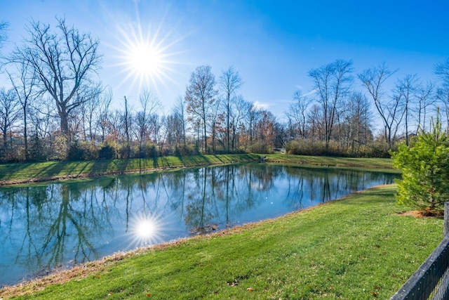 property view of water