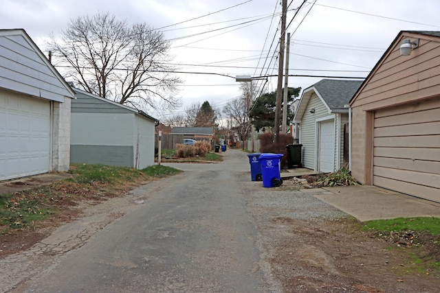 view of road