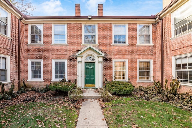 view of townhome / multi-family property