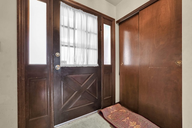 foyer entrance featuring a healthy amount of sunlight