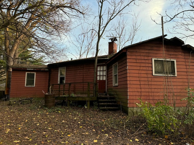 view of back of house