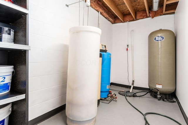 view of utility room