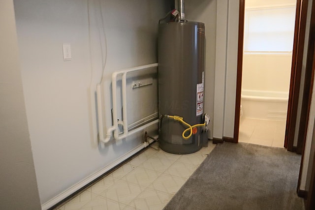 utilities with gas water heater