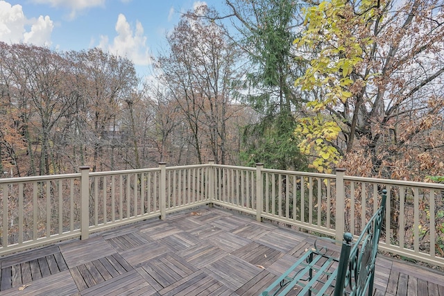 296 Walhalla Rd, Columbus, OH 43202 - view of wooden deck