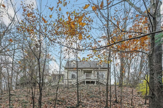 view of front of home featuring a porch