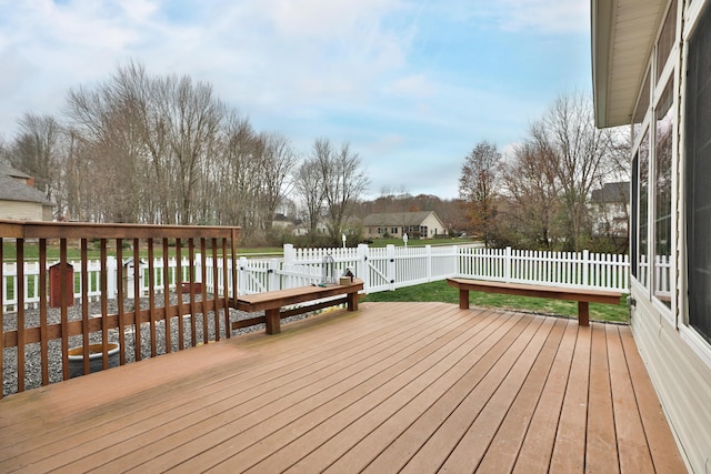 view of deck