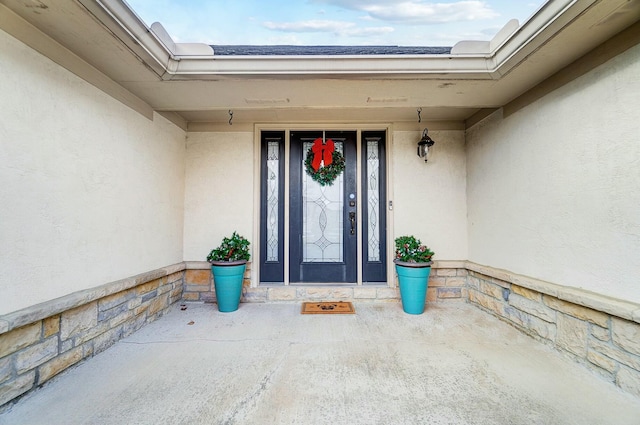 view of property entrance