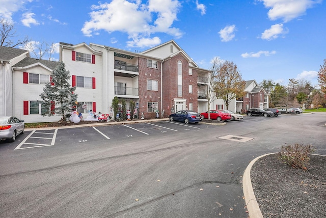 view of car parking