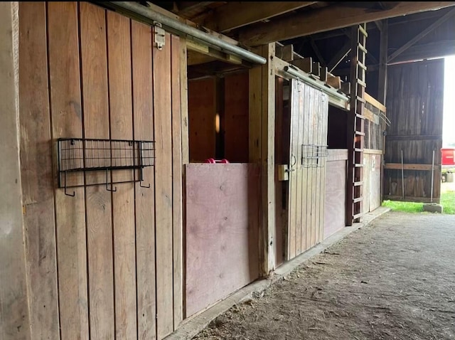 view of stable