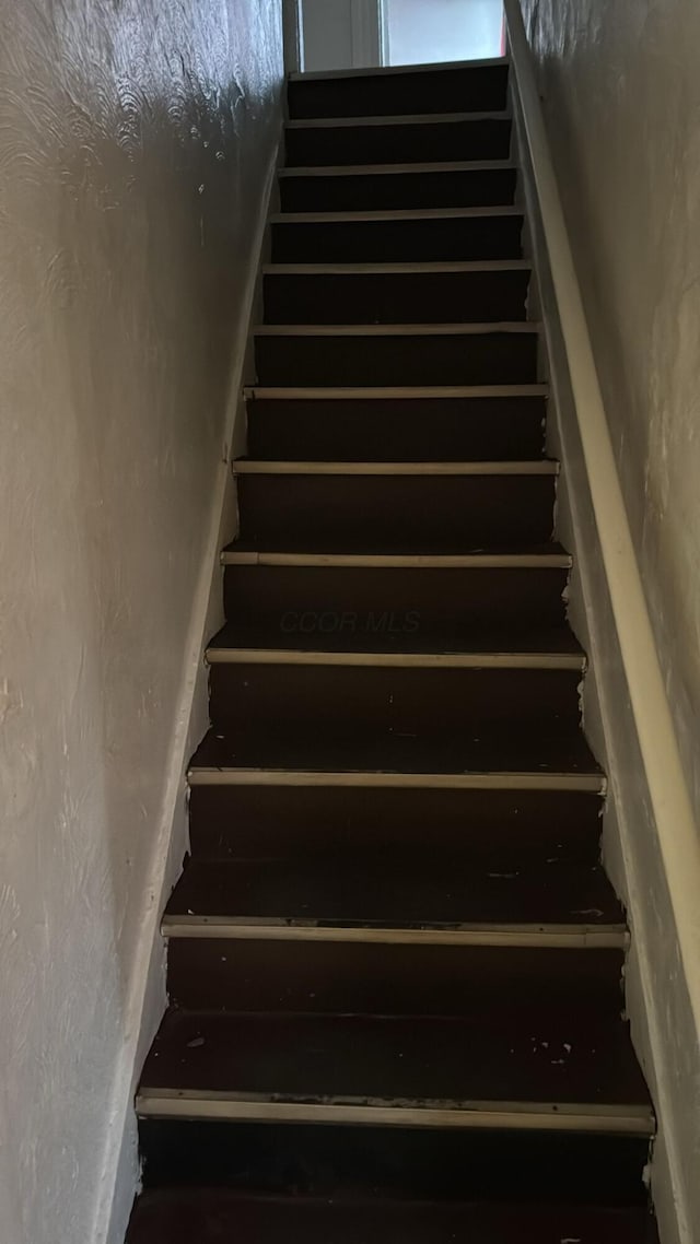 view of stairs