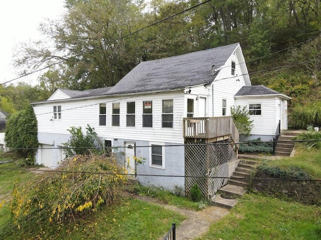 view of back of house