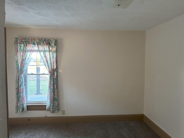 981 Davids St, Marion, OH 43302 - carpeted empty room featuring plenty of natural light and a textured ceiling