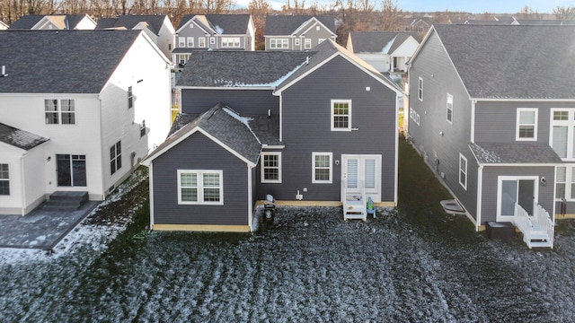 view of rear view of house