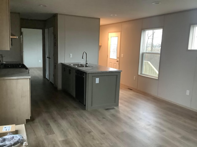 8565 Smith Calhoun Rd Unit 172, Plain City, OH 43064 - kitchen with dishwasher, light wood-type flooring, and range