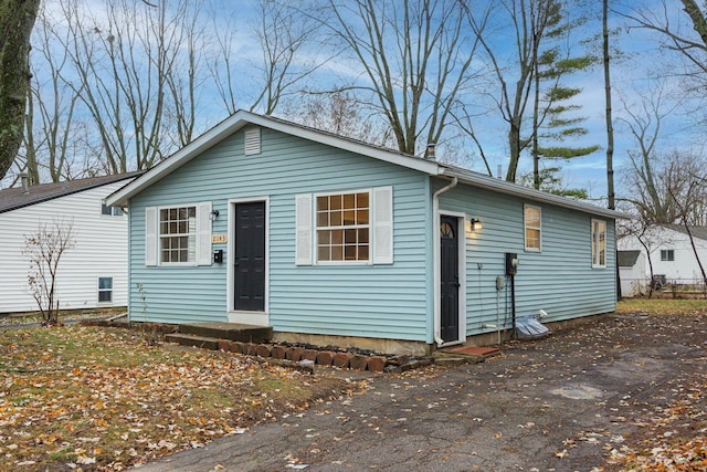 view of front of house