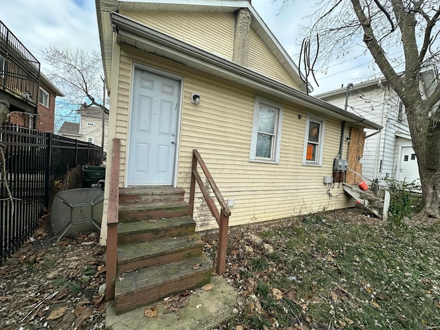 view of back of house