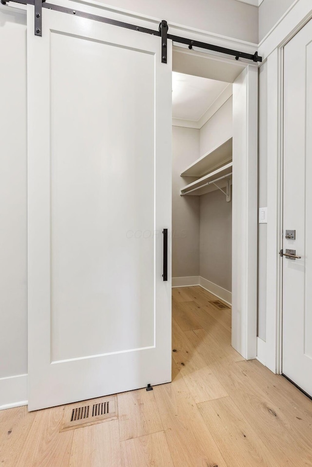 view of closet