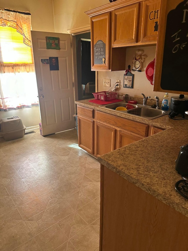 kitchen featuring sink