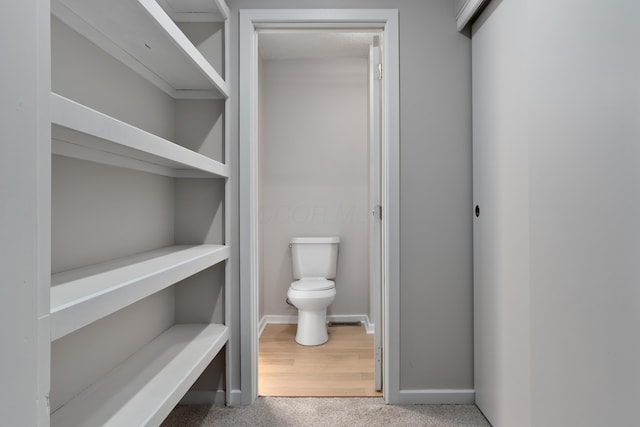 bathroom with toilet